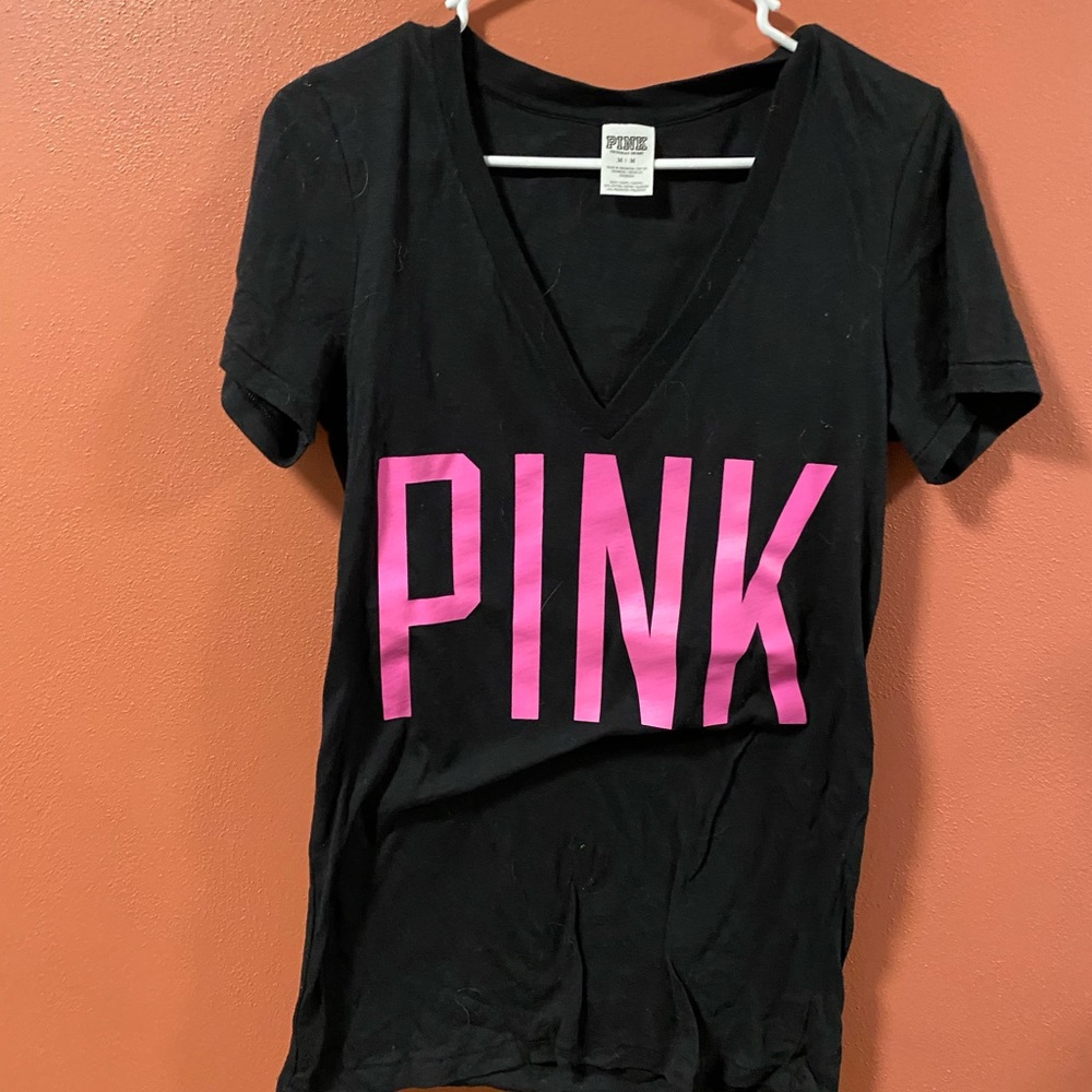 Women’s Victoria Secret Pink Short Sleeve Shirt. Employee Exclusive!